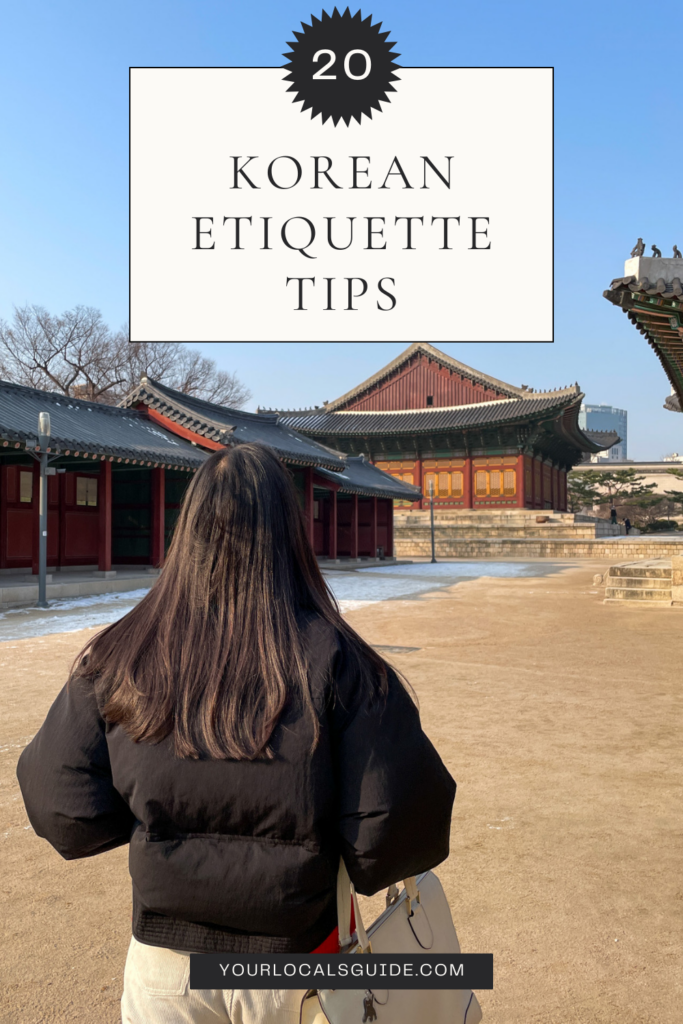 korean etiquette