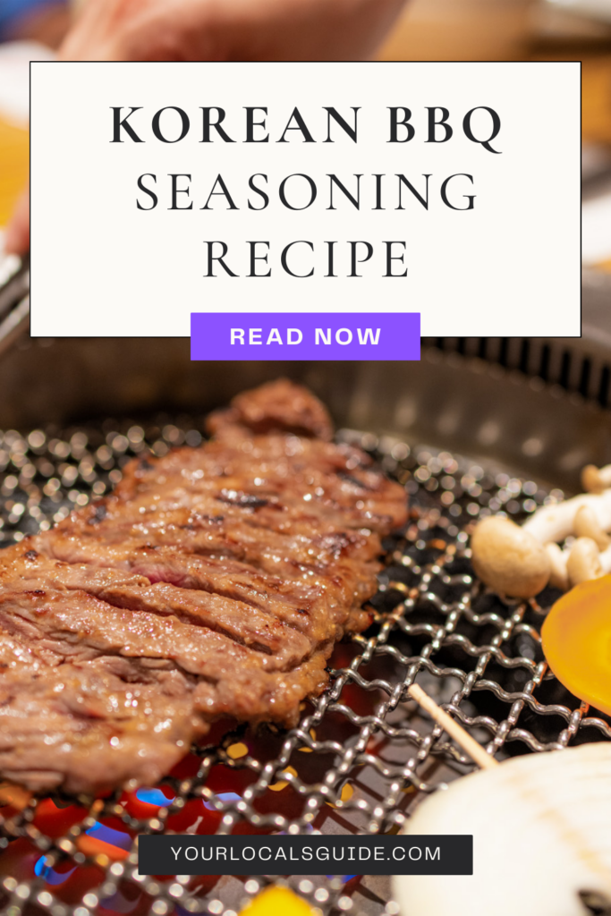 Korean BBQ Seasoning Recipe