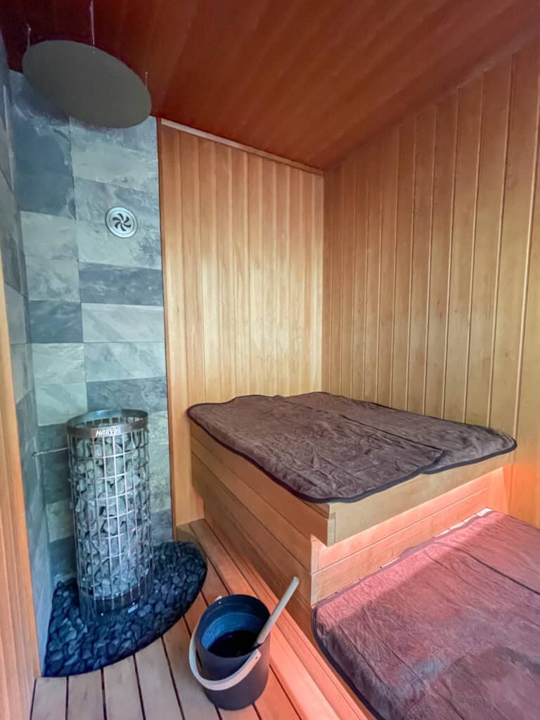 suigan review private sauna