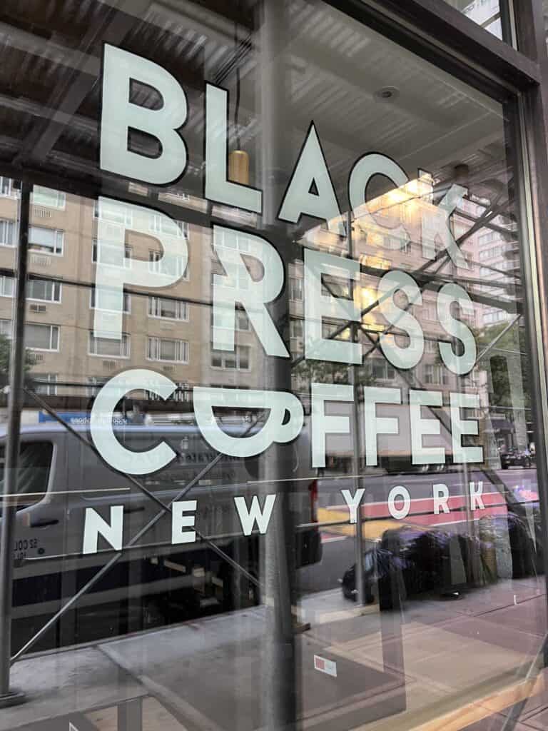 black press coffee