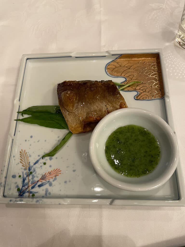 atka mackerel hotel nidom japanse dinner