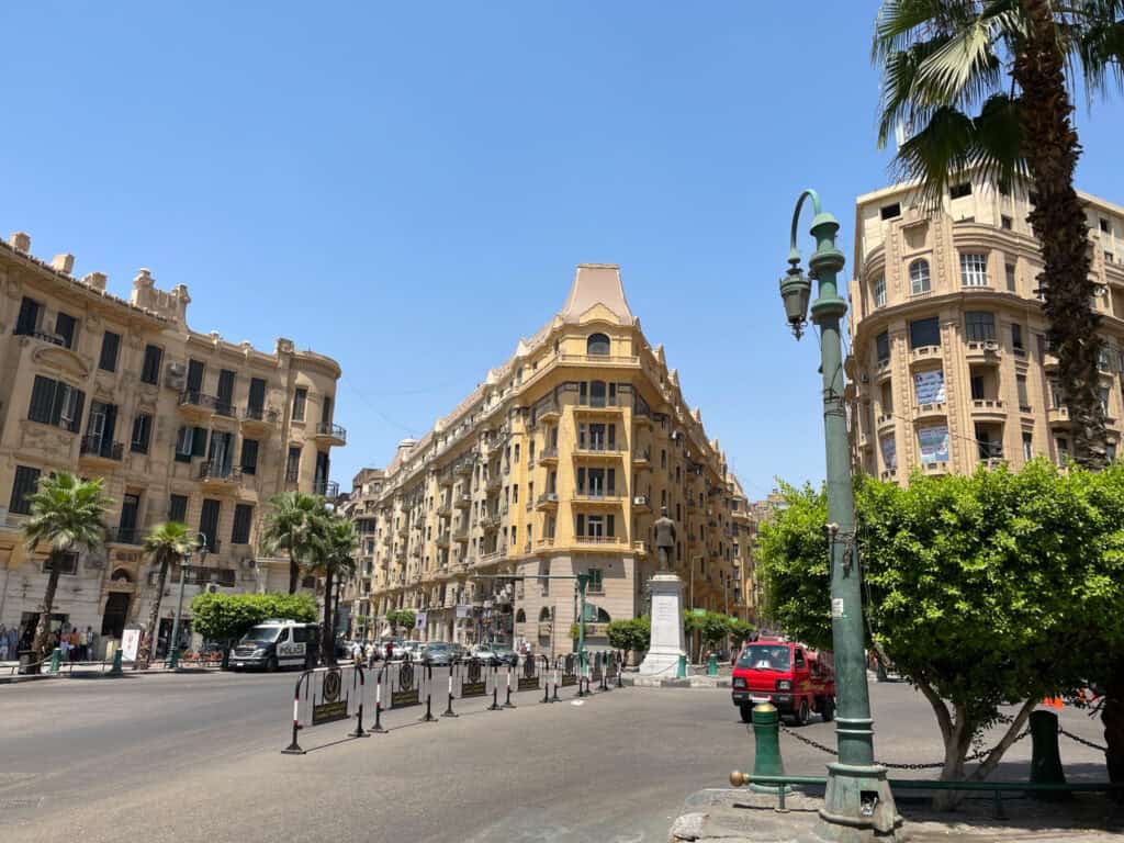 building in downtown cairo