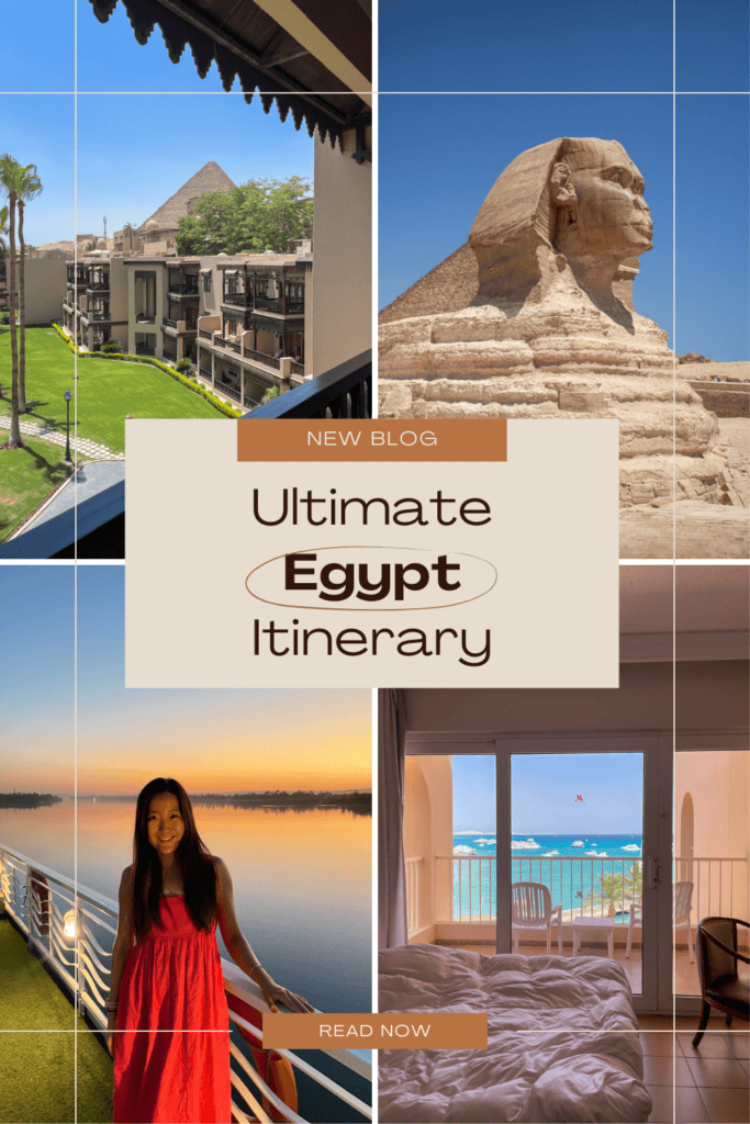 egypt itinerary