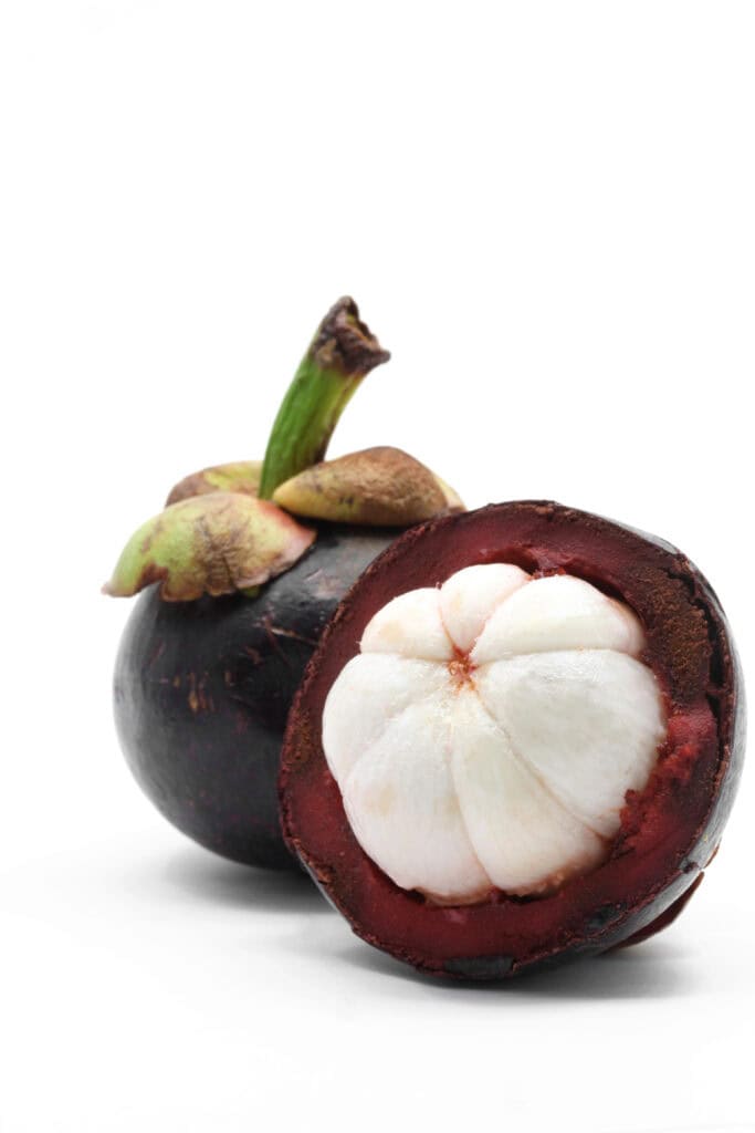 frozen mangosteen fruit