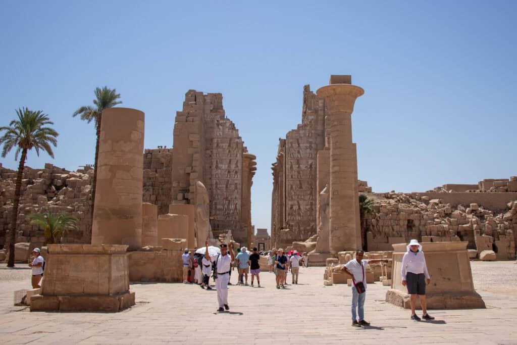 karnak temple entrance