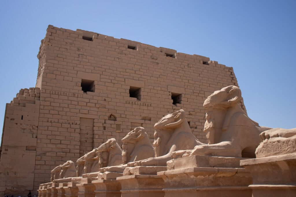 karnak temple views