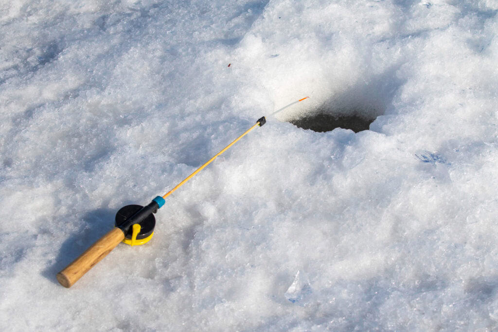 ice fishing