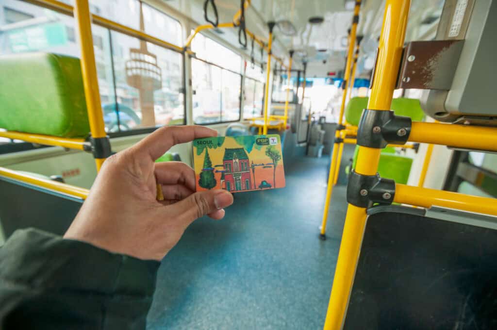 public transport t-money card