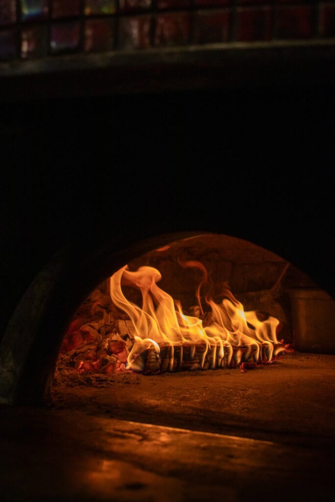 wood-fired oven