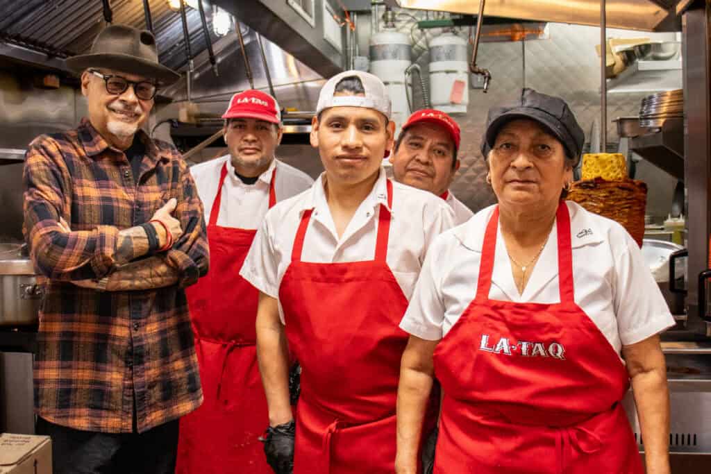 marty medina and the team behind la taq