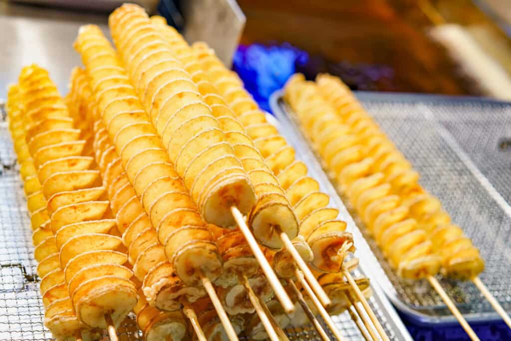 Fried Tornado Potato