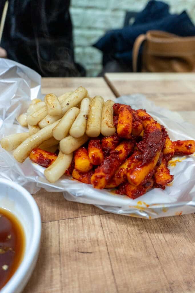 Tteokbokki Korean Spicy Rice Cakes